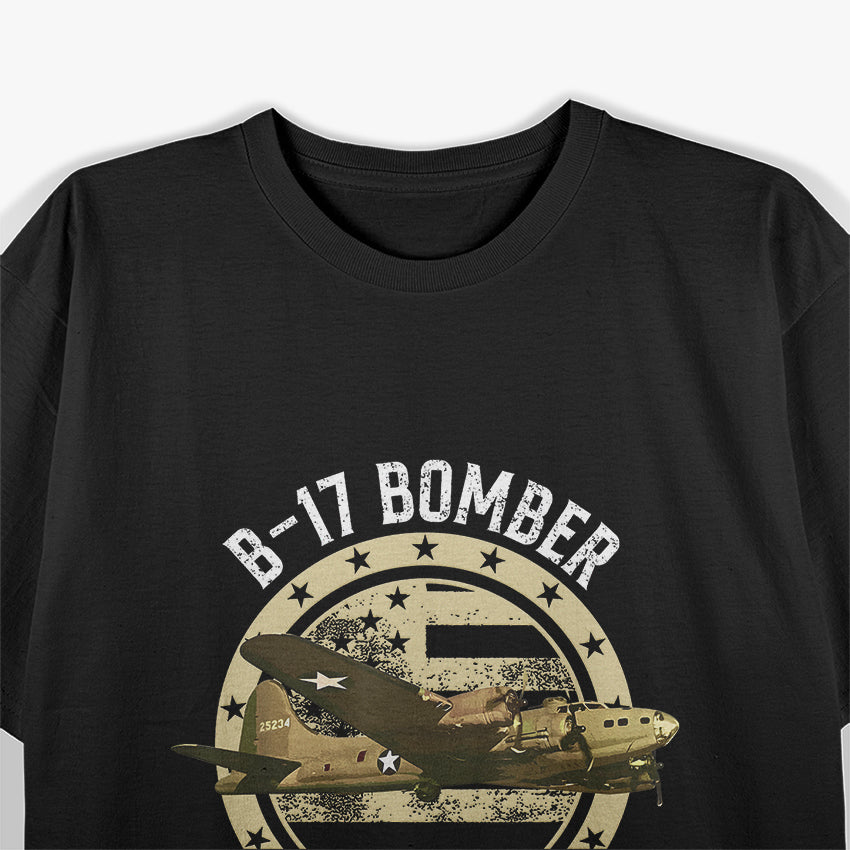 Air Force B-17 Flying - Aviation History T-Shirt