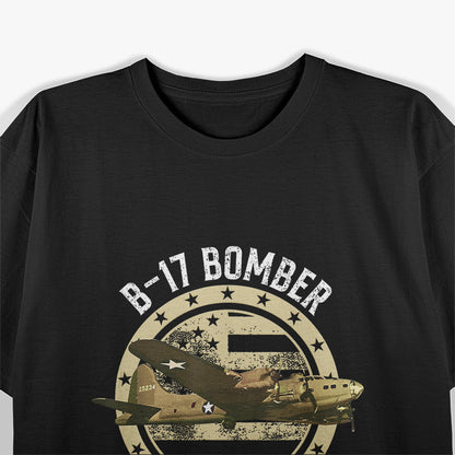 Air Force B-17 Flying - Aviation History T-Shirt