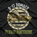 Air Force B-17 Flying - Aviation History T-Shirt