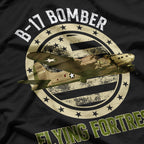 Air Force B-17 Flying - Aviation History T-Shirt
