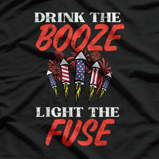 Light the Fuse Funny Fireworks Director T-Shirt