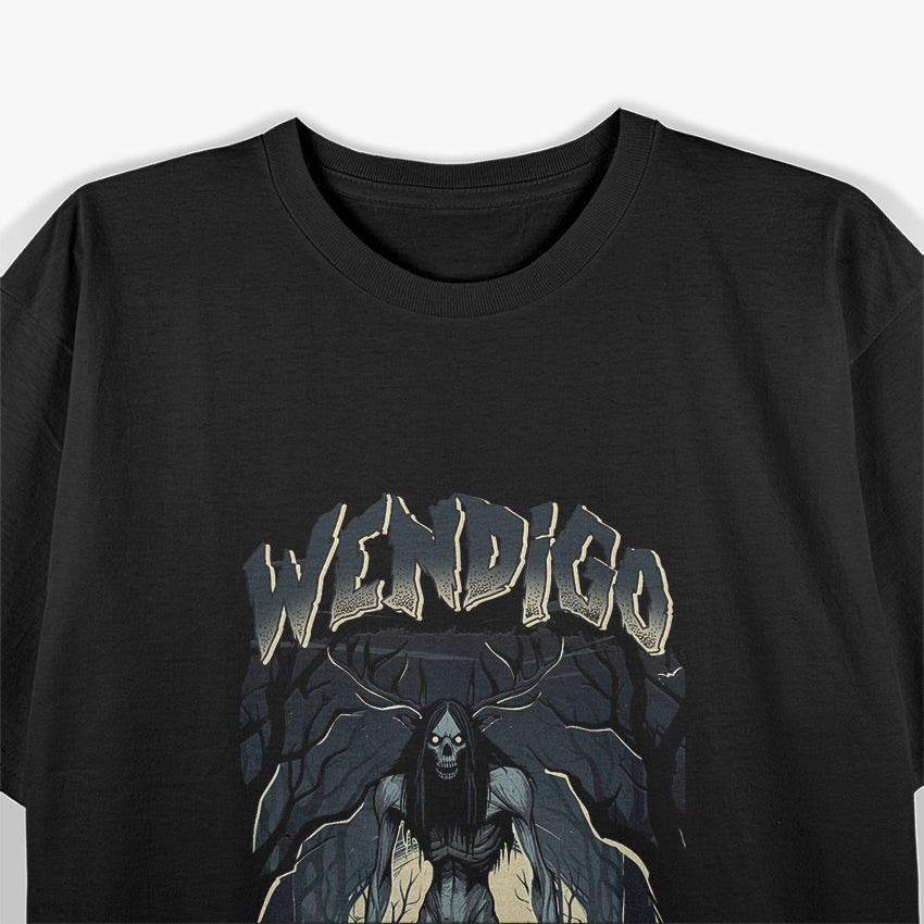 Wendigo - Supernatural Monster Folklore T-Shirt