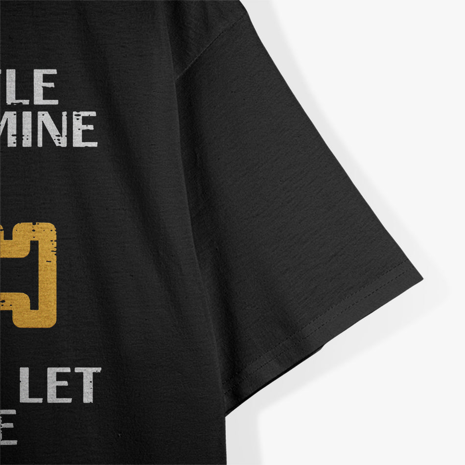 Check Engine Light Shine - Funny Car Lover Humor T-Shirt