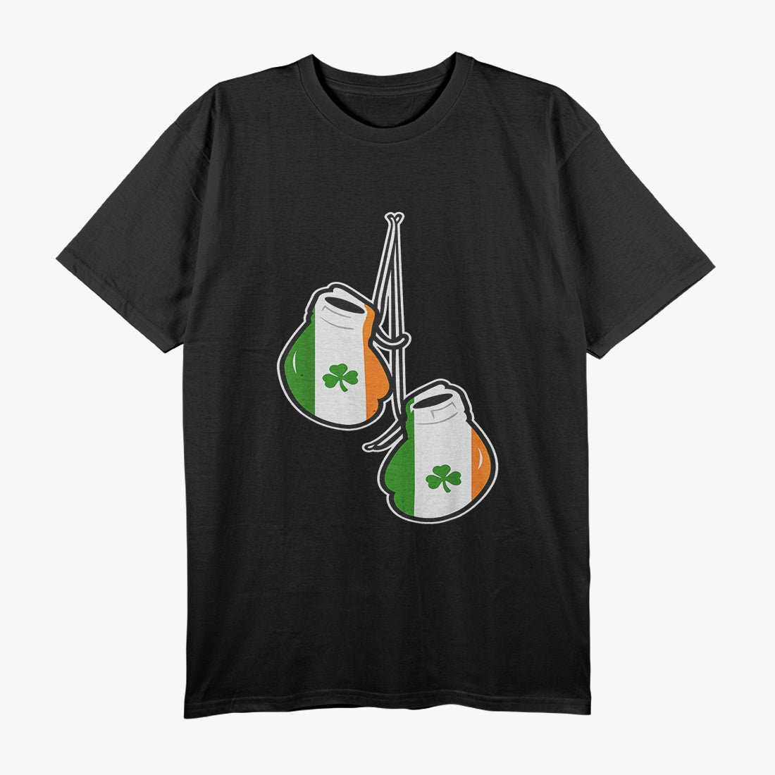 Shamrock Spirit - Irish Boxing Gloves T-Shirt