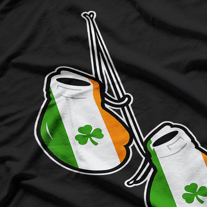 Shamrock Spirit - Irish Boxing Gloves T-Shirt