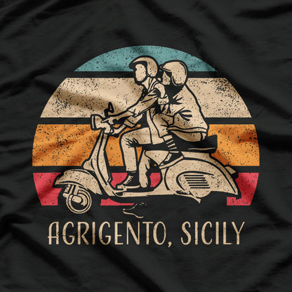 Agrigento Scooter - Vintage Sicilia Vibes T-Shirt