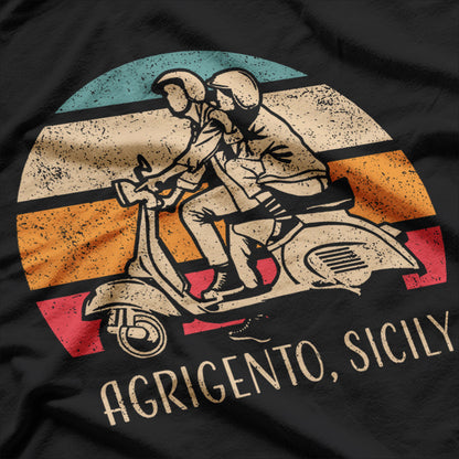 Agrigento Scooter - Vintage Sicilia Vibes T-Shirt