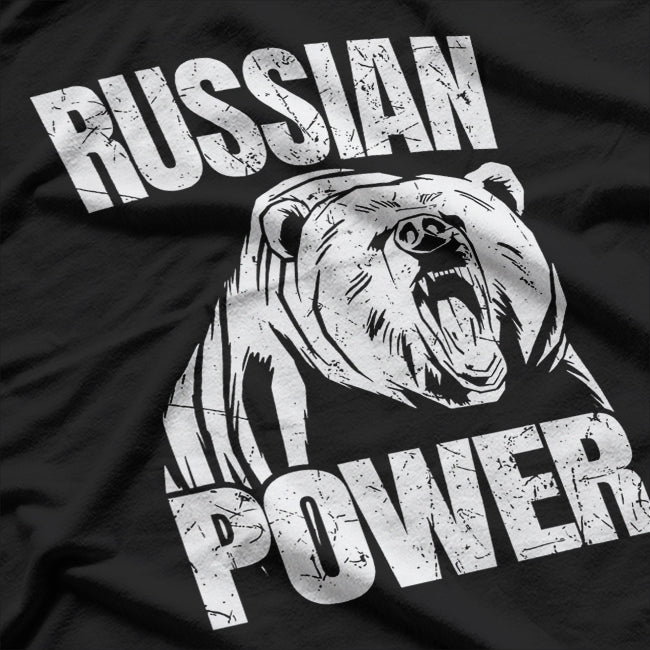 Russian Bear Russia Saying Gym T-Shirt