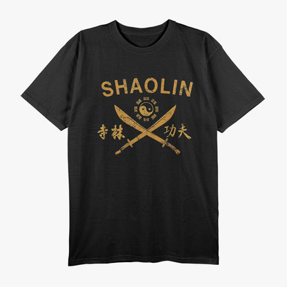 Shaolin Temple Kung Fu Sword Training T-Shirt