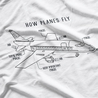 Artisan Owl - Understanding How Planes Fly T-Shirt