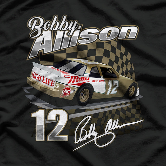 Bobby Allison Vintage NASCAR Retro Legend T-Shirt