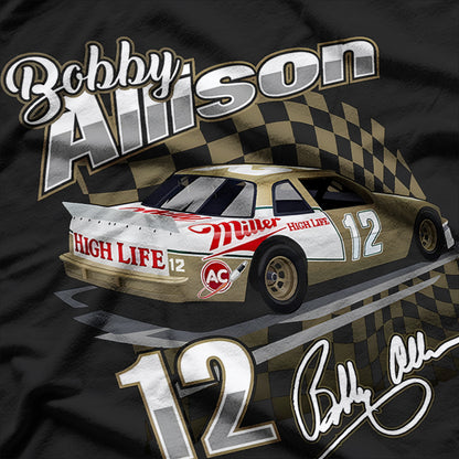 Bobby Allison Vintage NASCAR Retro Legend T-Shirt