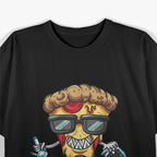 Pizza Cool Foodie Retro Design T-Shirt