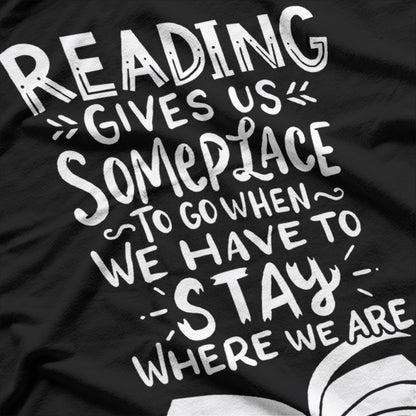 Bookworm Life Perfect For Readers and Coffee Lovers T-Shirt