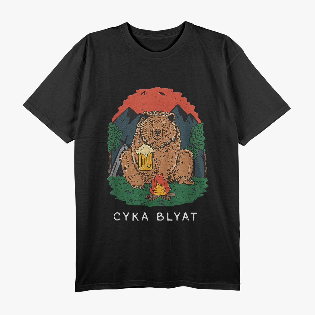 Russian Bear Funny Saying T-Shirt