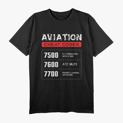 Aviation Cheat Codes T-Shirt