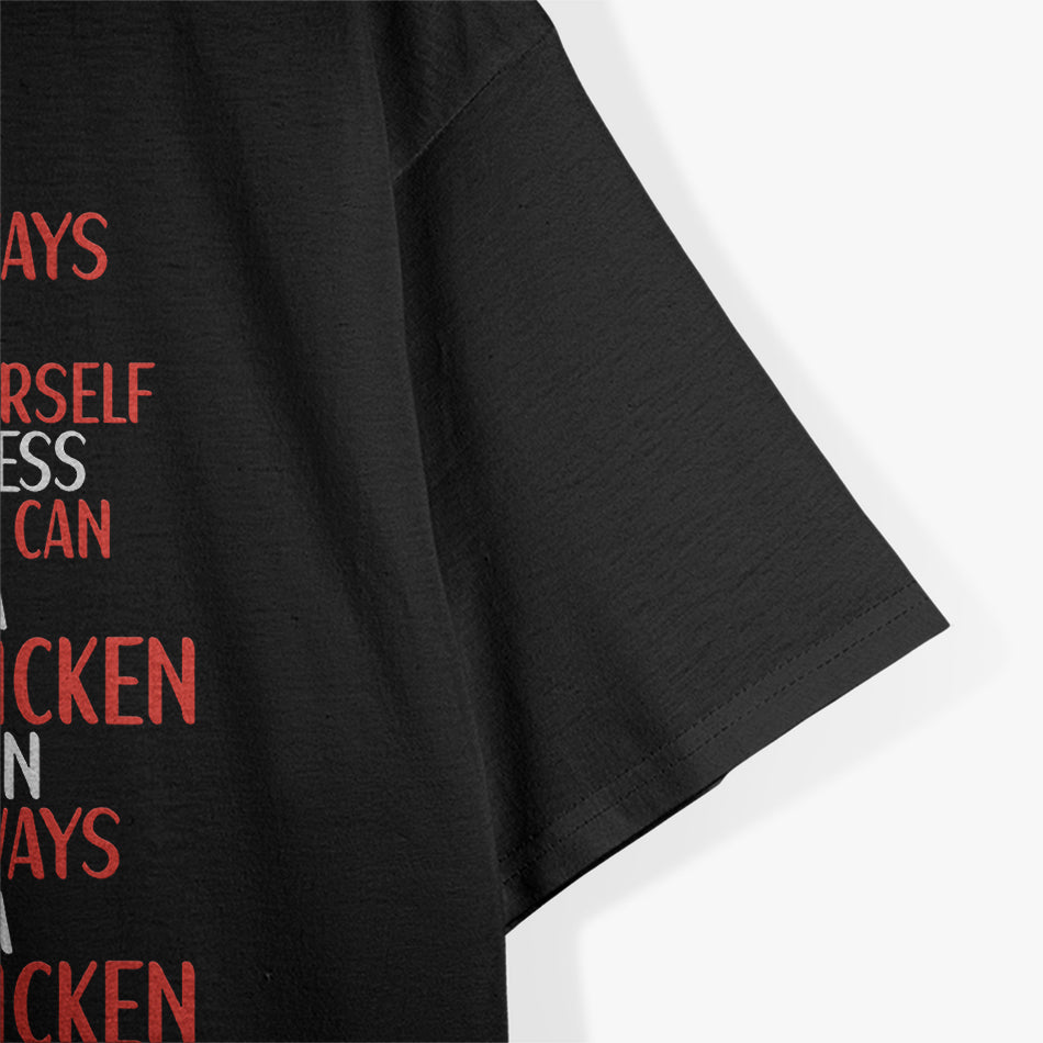 Funny Chicken Quote - Hilarious Poultry Lover T-Shirt