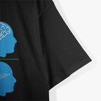 Flat Brain Society - Flat Earth Meme Funny Humor T-Shirt