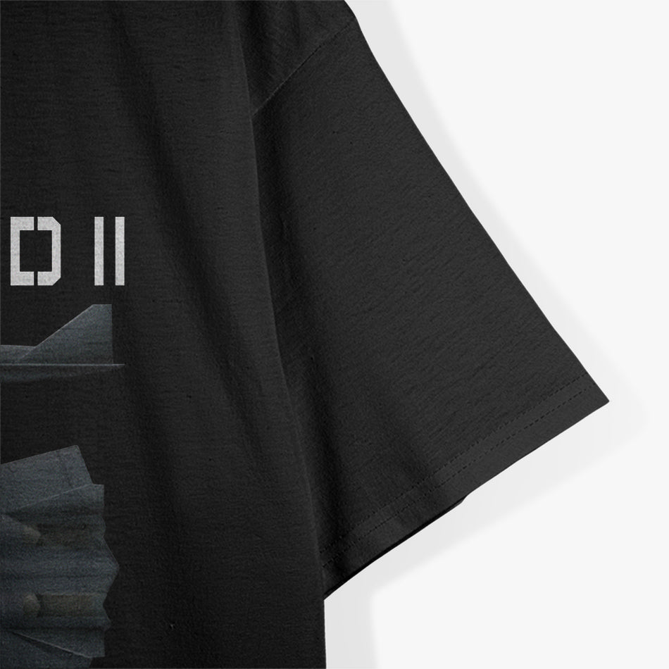 Fun American Military Aviation SR-72 Blackbird II In Action T-Shirt