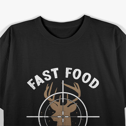 Funny Fast Food Rifle Hunter T-Shirt