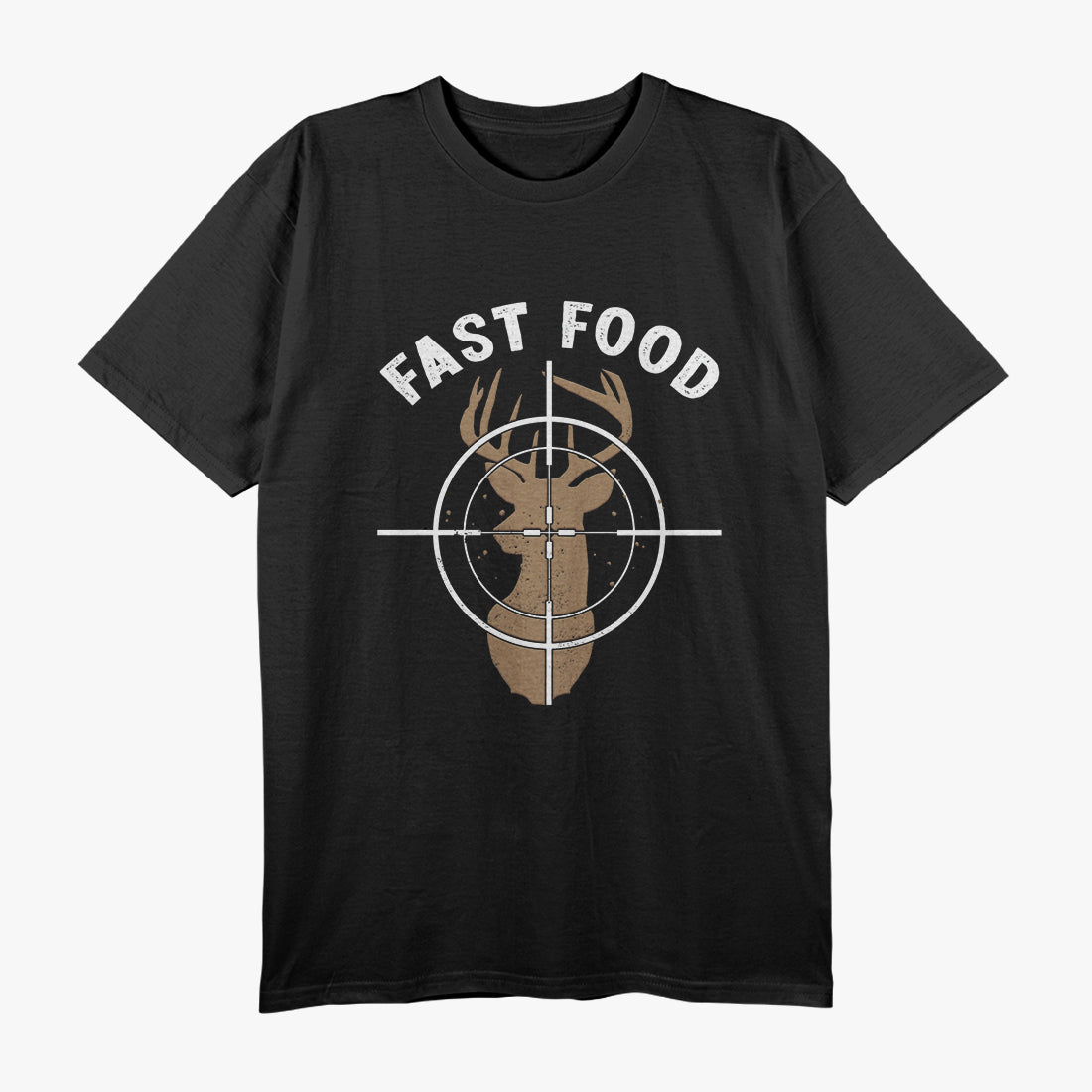 Funny Fast Food Rifle Hunter T-Shirt