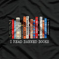 I Read Banned Books Librarian Freadom Week Design T-Shirt