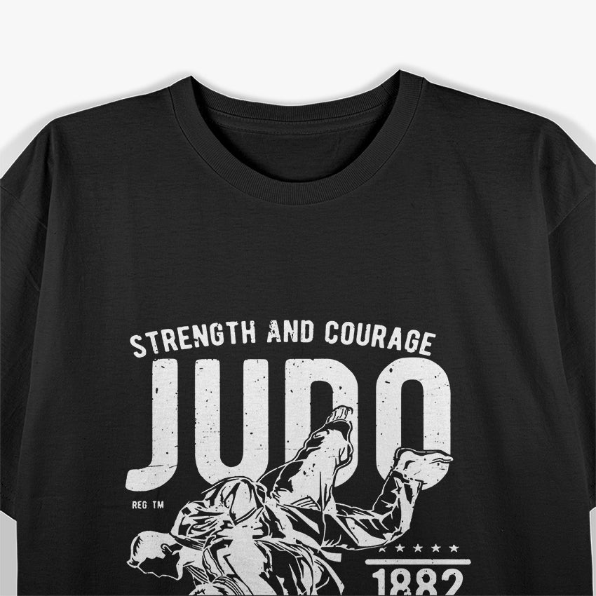 Judo MMA Martial Arts Honor and Strength T-Shirt