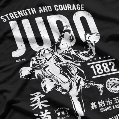 Judo MMA Martial Arts Honor and Strength T-Shirt