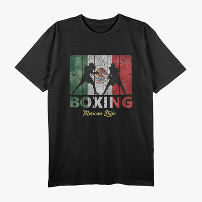 Mexican Vintage Style Boxing - A Bold Twist on Fighting Spirit T-Shirt