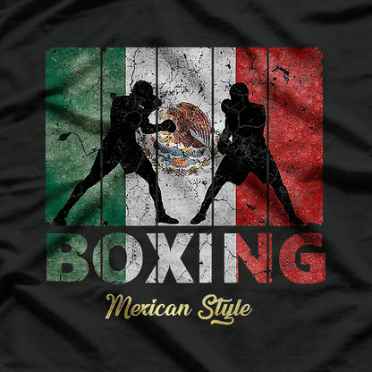 Mexican Vintage Style Boxing - A Bold Twist on Fighting Spirit T-Shirt