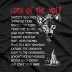 Code of the Wolf - Fenrir Vikings Norse Mythology T-Shirt