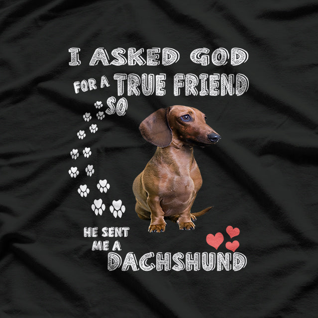 Dachshund Dog Doxie Girl Perfect Gift for Dachshund Lovers T-Shirt