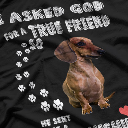 Dachshund Dog Doxie Girl Perfect Gift for Dachshund Lovers T-Shirt