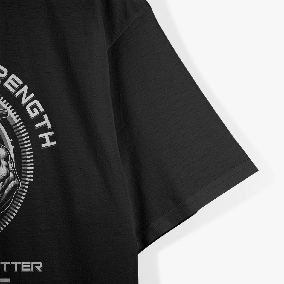 God as My Strength - The Ultimate Spotter for Life T-Shirt