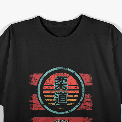 Judo Kanji Retro 80s Style T-Shirt