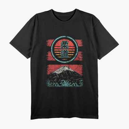 Judo Kanji Retro 80s Style T-Shirt