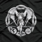 Lilith - Female Devil & Pagan Ouroboros T-Shirt