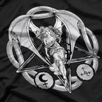 Lilith - Female Devil & Pagan Ouroboros T-Shirt