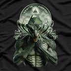 Reptilians and the Illuminati - Conspiracy Theorist’s Alien Connection T-Shirt