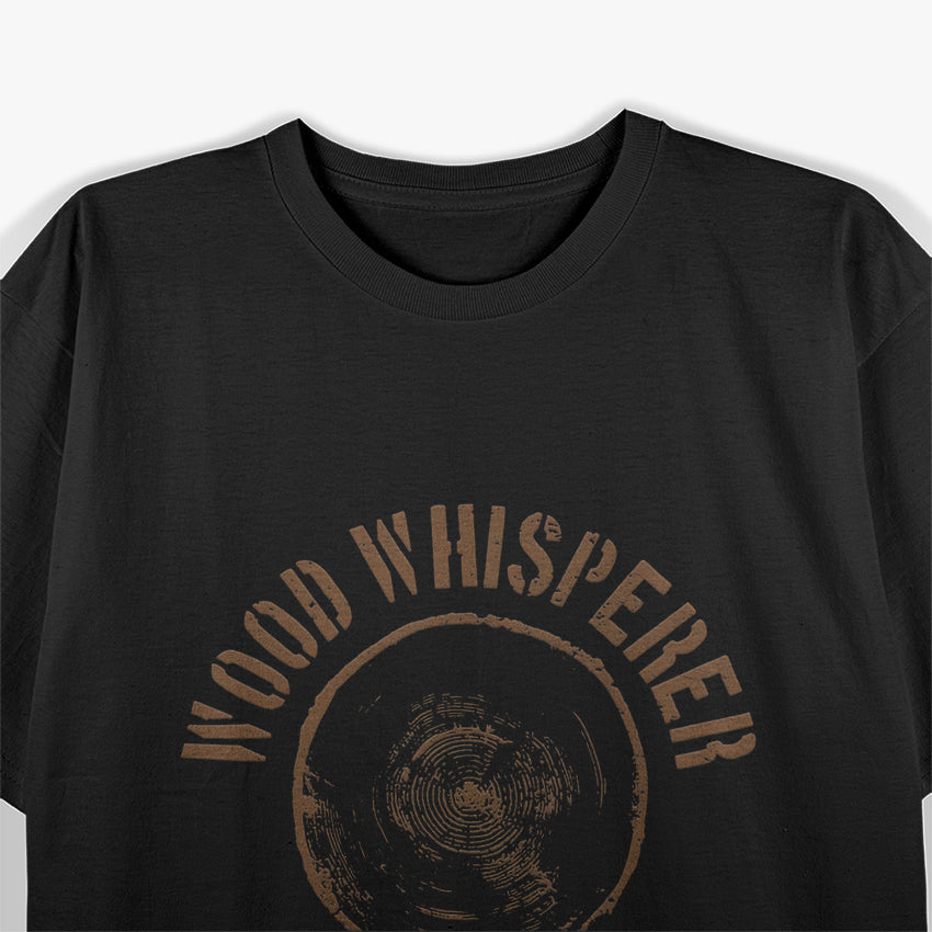 Vintage Wood Whisperer - Crafting Masterpieces with Timeless Skill T-Shirt