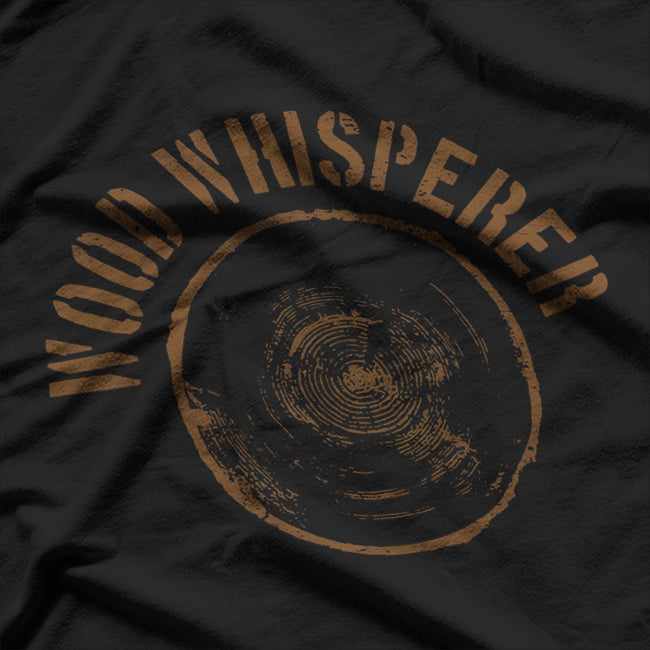 Vintage Wood Whisperer - Crafting Masterpieces with Timeless Skill T-Shirt