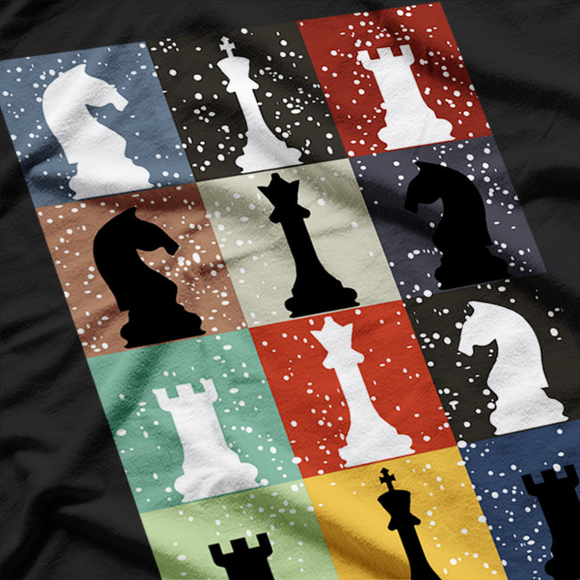 Funny Chess Board For Clever Strategists and Players T-Shirt