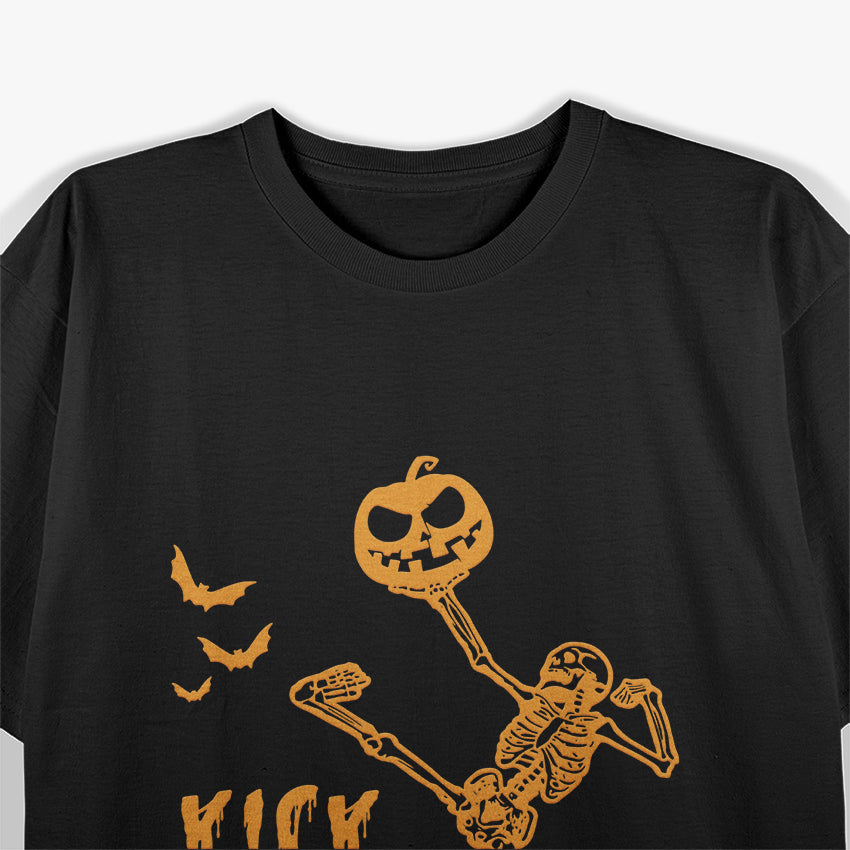 Kick Up the Spooks Funny Halloween Taekwondo T-Shirt