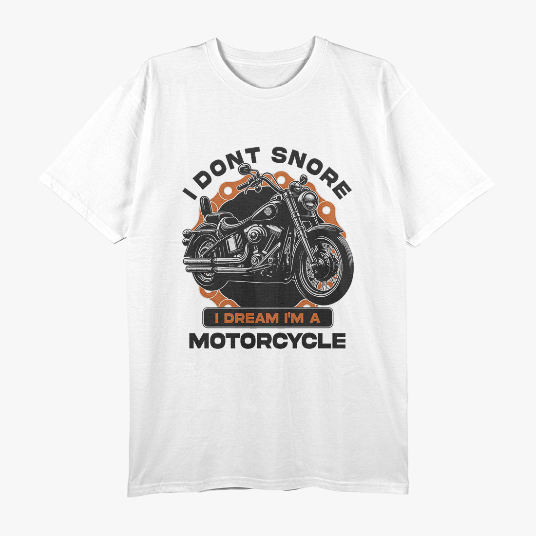 Dreaming of Motorcycles Funny T-Shirt