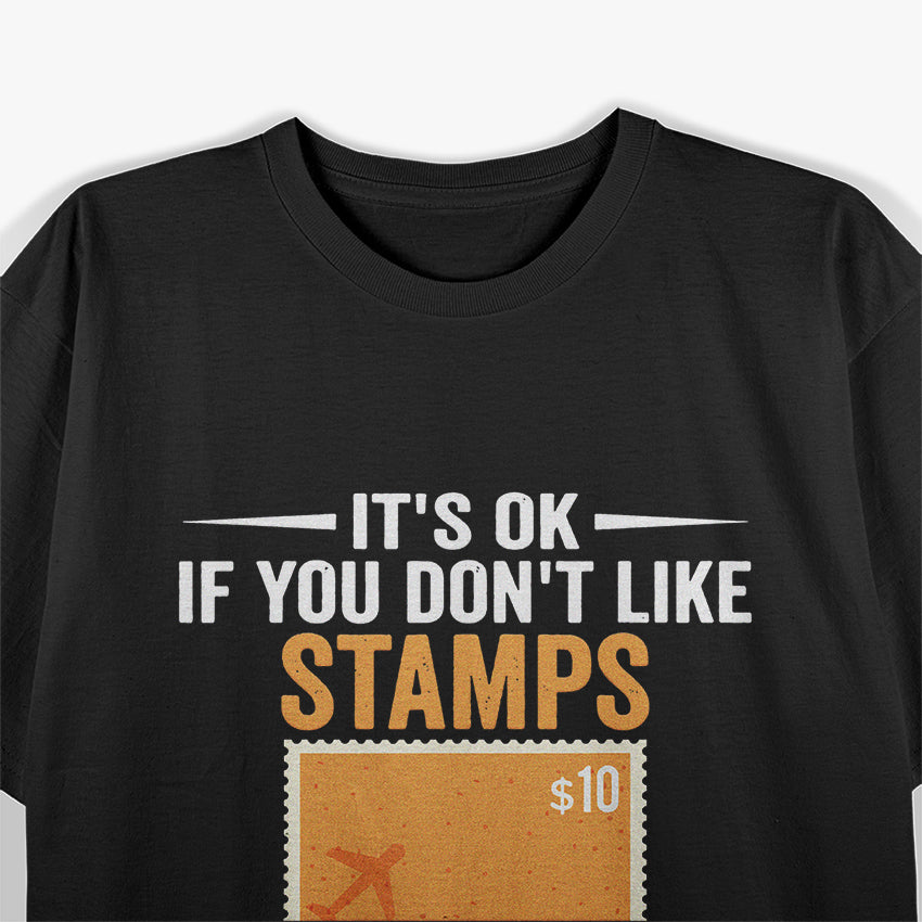 Smart People Stamp Collecting - Funny Hobby Enthusiast T-Shirt