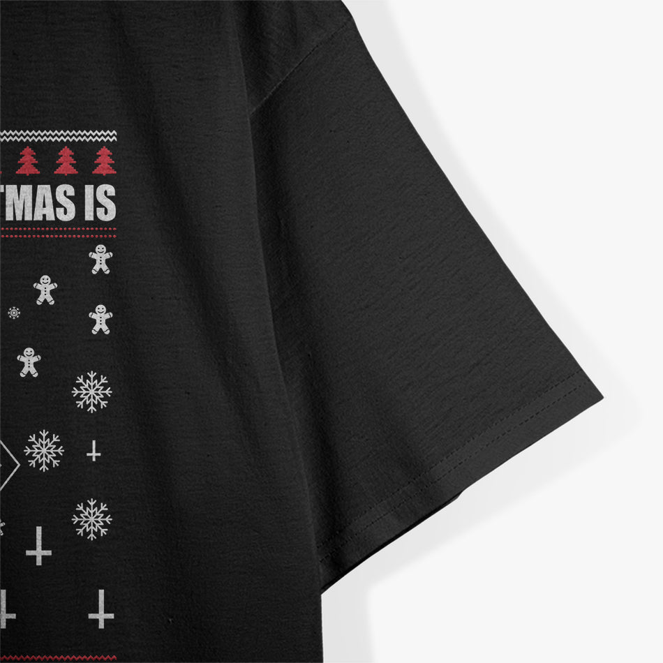 All I Want for Christmas Is a Naughty Nun Funny Holiday T-Shirt