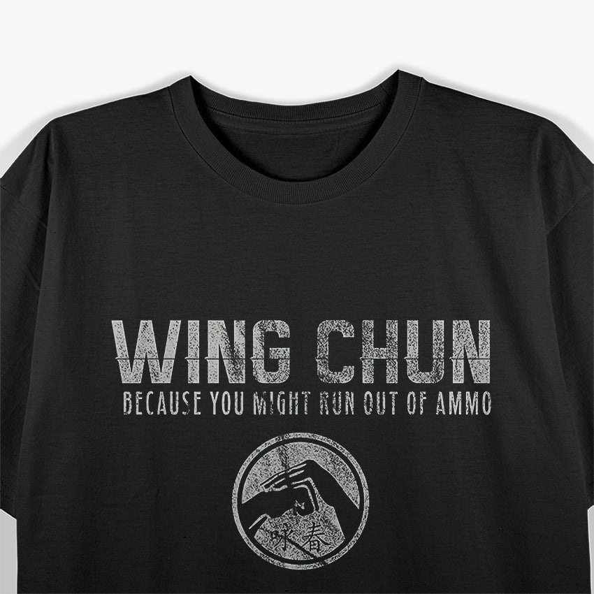 Chinese Kung Fu Wing Chun Mixed Martial Arts T-Shirt