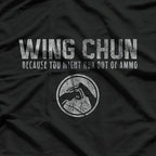 Chinese Kung Fu Wing Chun Mixed Martial Arts T-Shirt