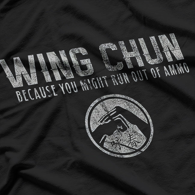 Chinese Kung Fu Wing Chun Mixed Martial Arts T-Shirt