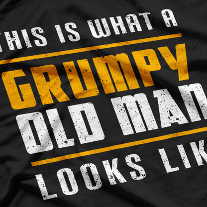 This Is What a Grumpy Old Man Looks Like – Funny T-Shirt